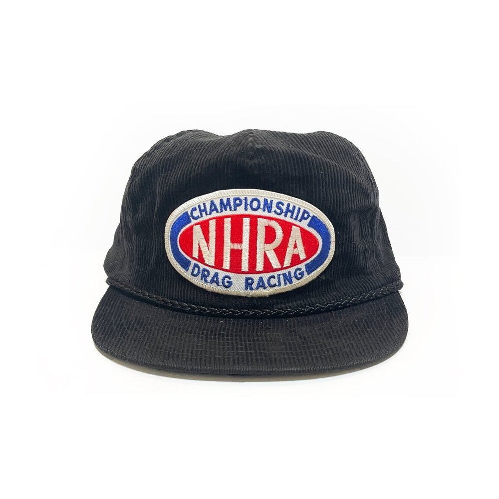 Vintage Deadstock NHRA Championship Drag Racing Corduroy Snapback